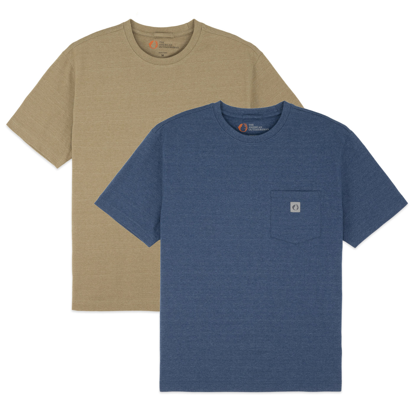 2-Pack Rugged Outdoor Workwear Pocket Tee