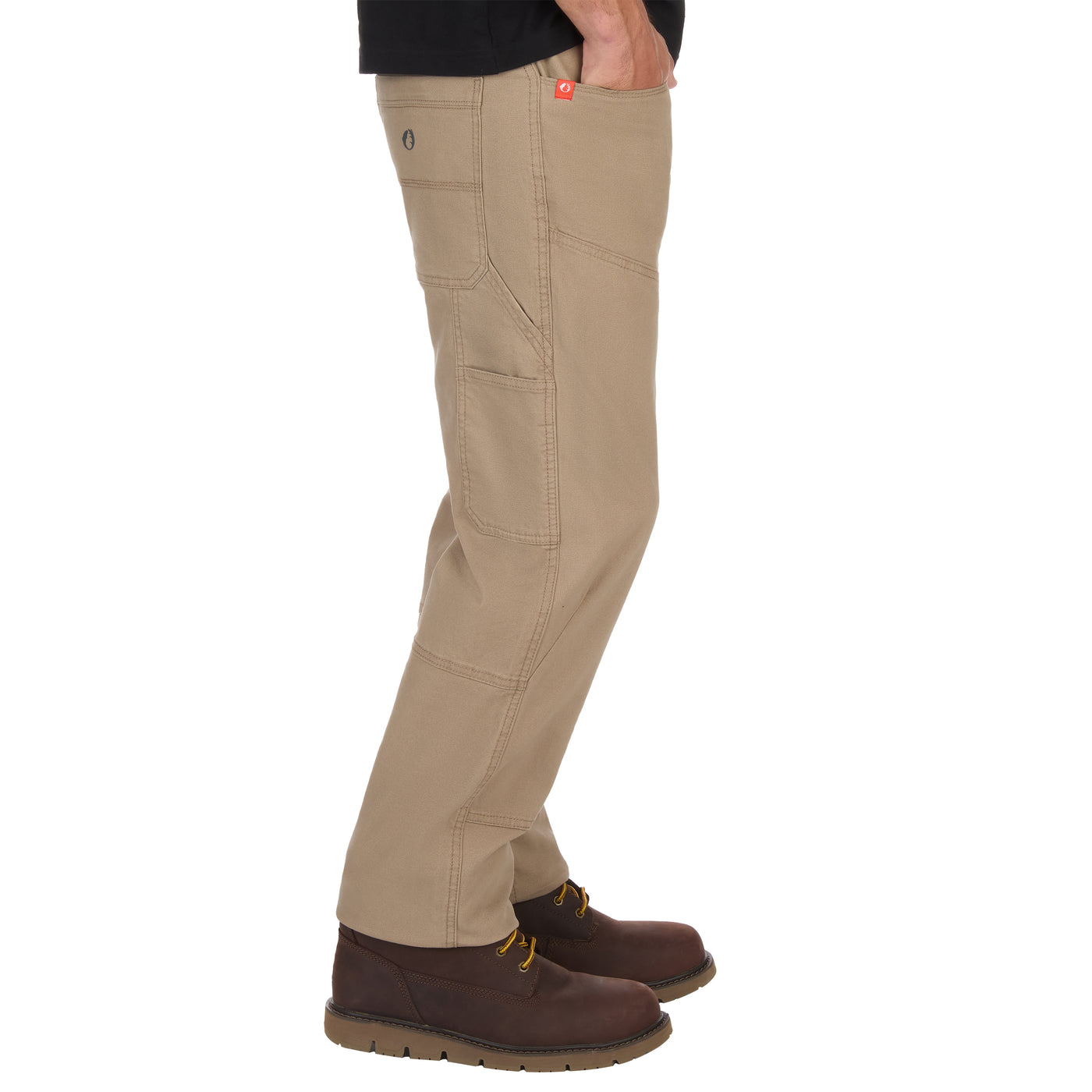 Stretch Cotton Canvas Work Pants