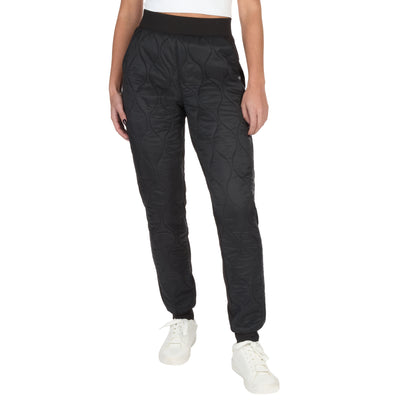 Women's High Rise Quilted Front Joggers