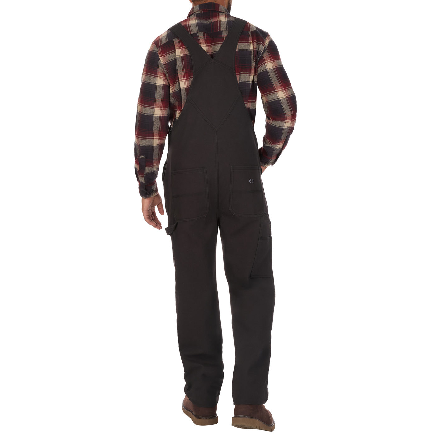 Fleece Lined Canvas Overalls