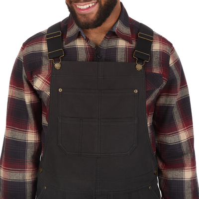 Fleece Lined Canvas Overalls