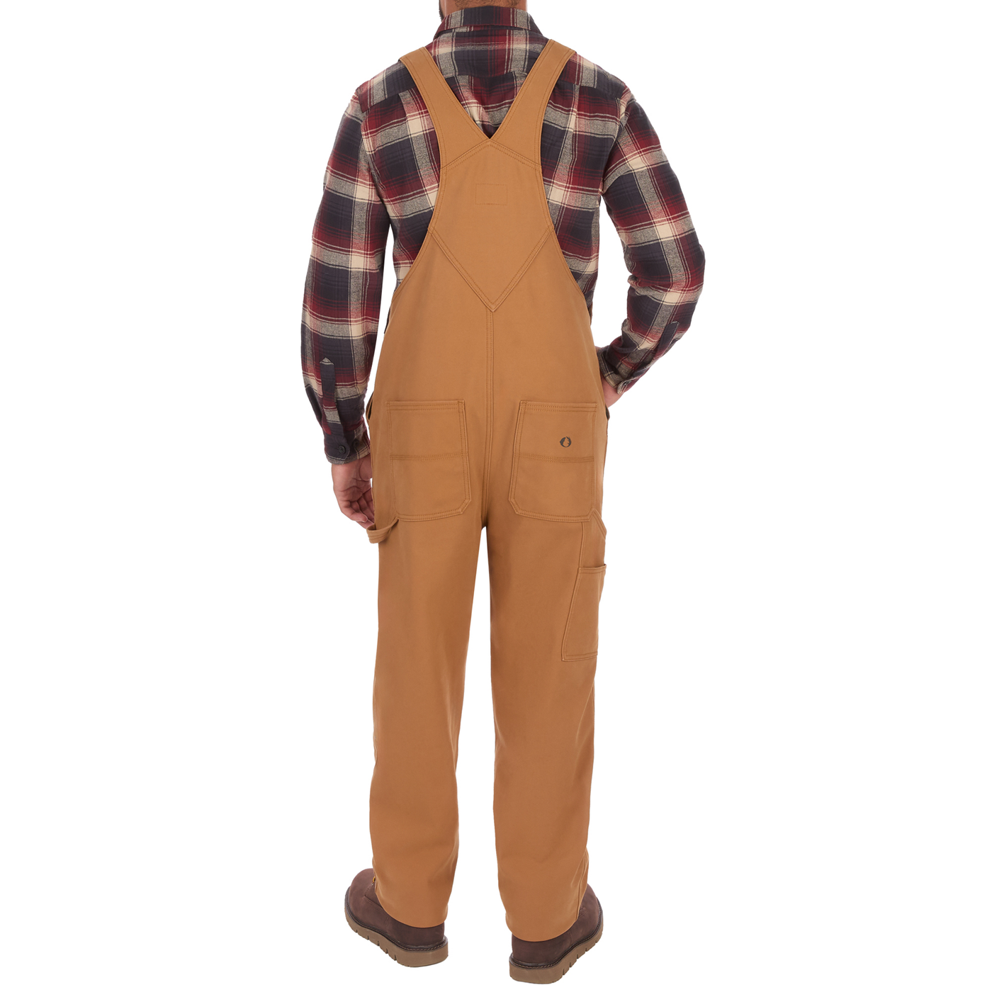 Fleece Lined Canvas Overalls