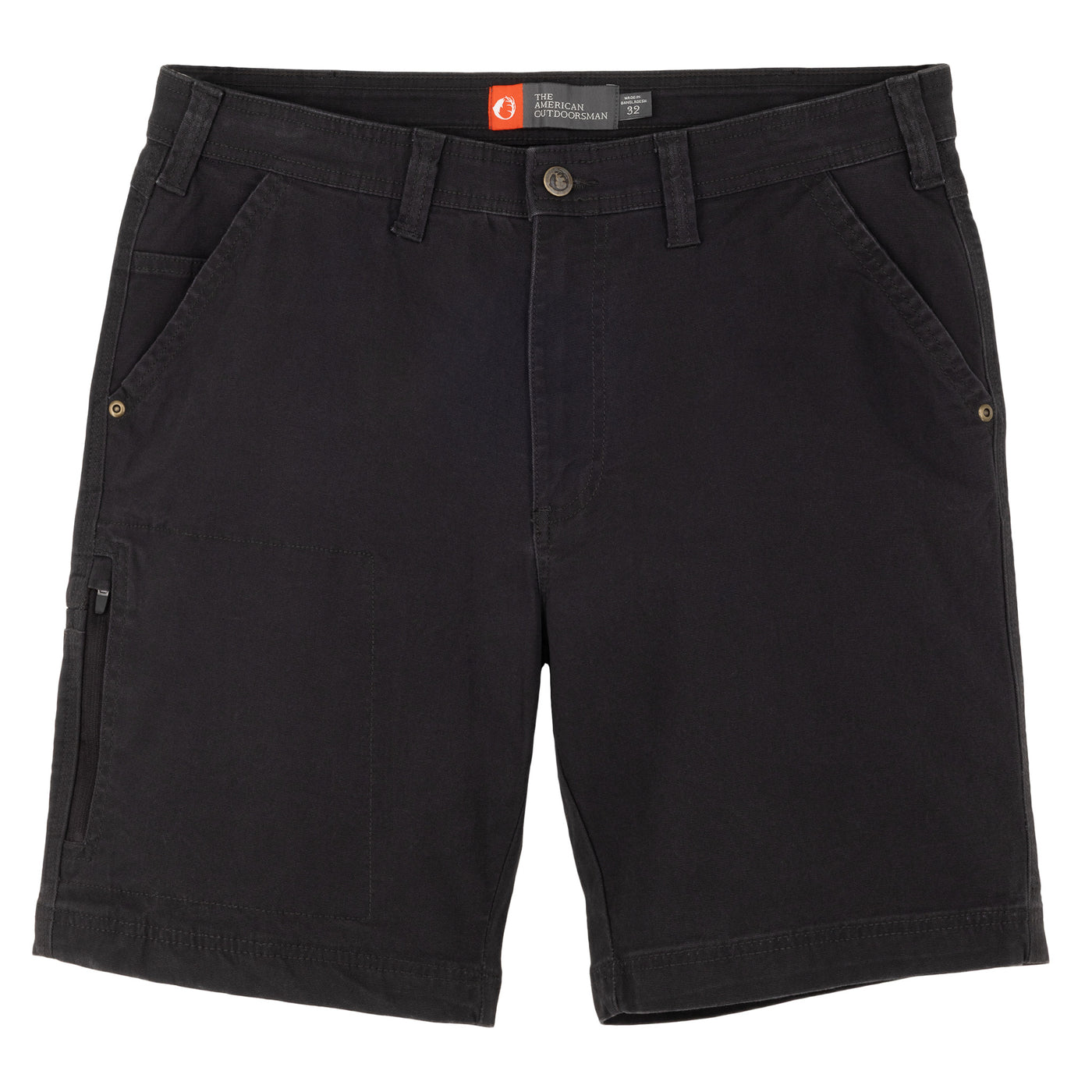 Stretch Cotton Canvas Shorts