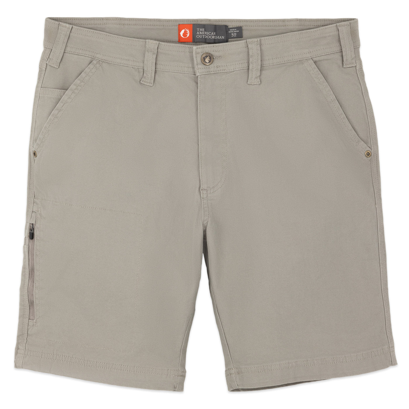 Stretch Cotton Canvas Shorts