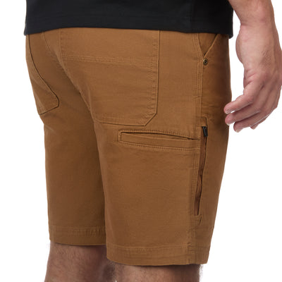 Stretch Cotton Canvas Shorts