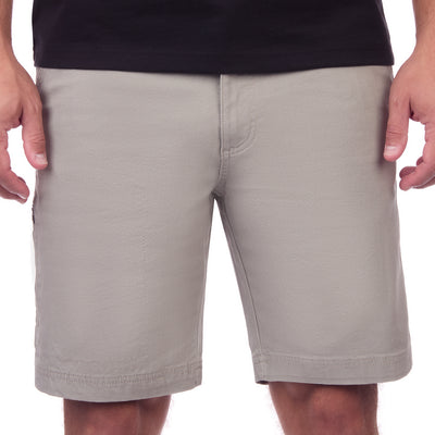 Stretch Cotton Canvas Shorts