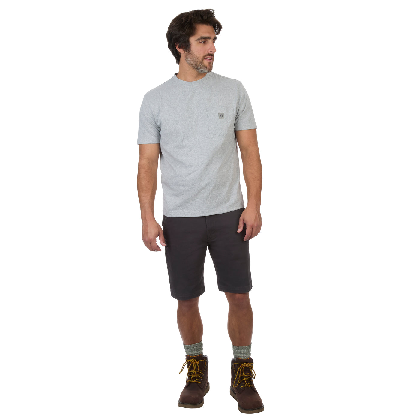 Stretch Cotton Canvas Shorts