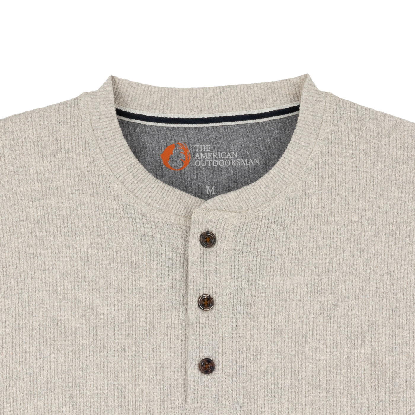 Waffle Henley Long Sleeve Shirt