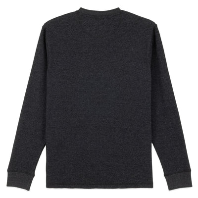 Waffle Henley Long Sleeve Shirt