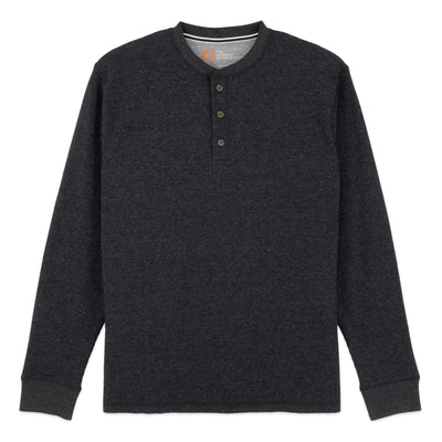Waffle Henley Long Sleeve Shirt