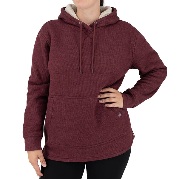 Women s Bonded Sherpa Lined Thermal Hoodie The American Outdoorsman