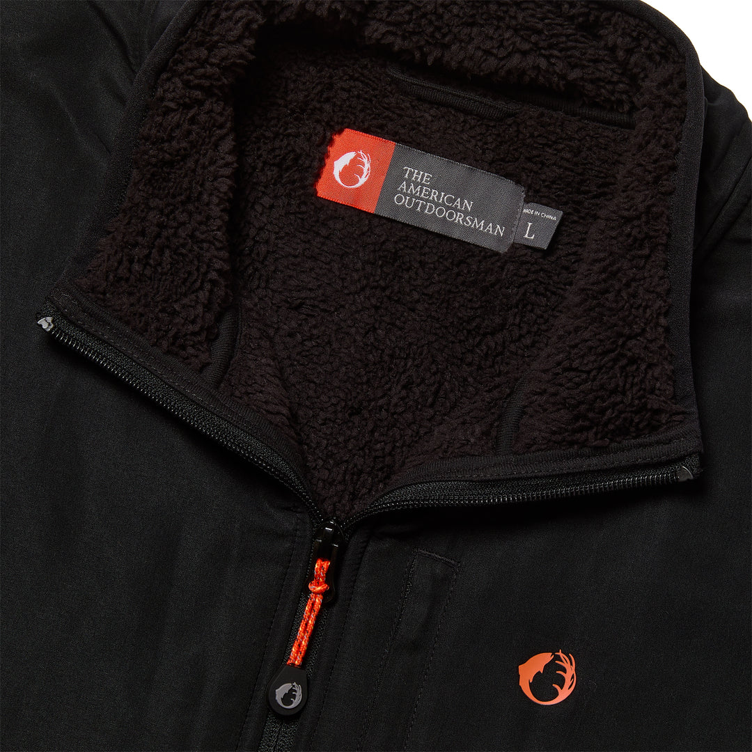 Sherpa Bonded Polar Fleece Full-Zip Jacket – The American Outdoorsman