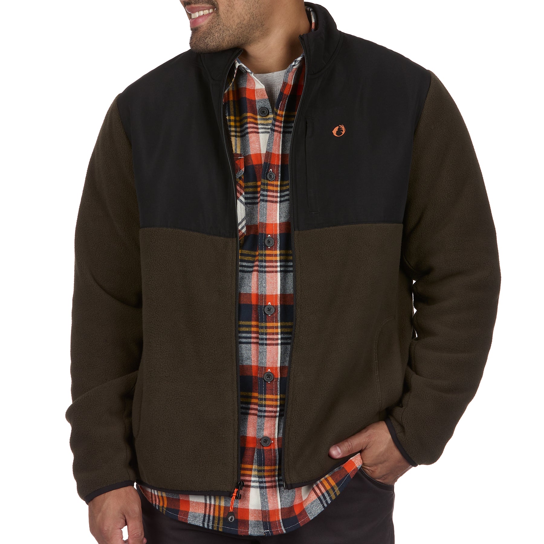 Sherpa Bonded Polar Fleece Full-Zip Jacket – The American Outdoorsman