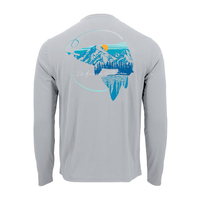 Long sleeve UPF protection 50 sun tee shirt #color_mountain-view-high-rise