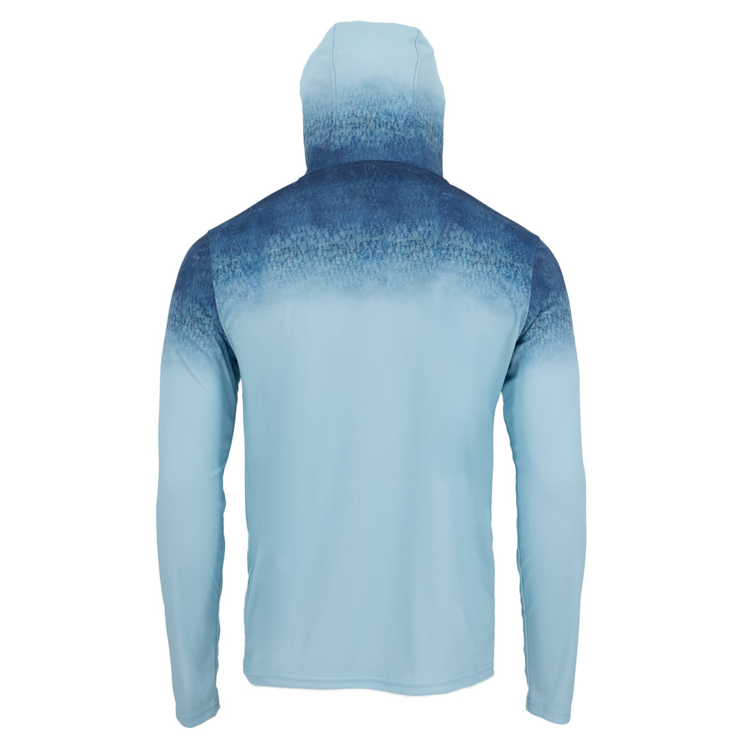 T-shirt Manches Longues The American Outdoorsman UPF - Homme Taille XL - Bleu - Neuf