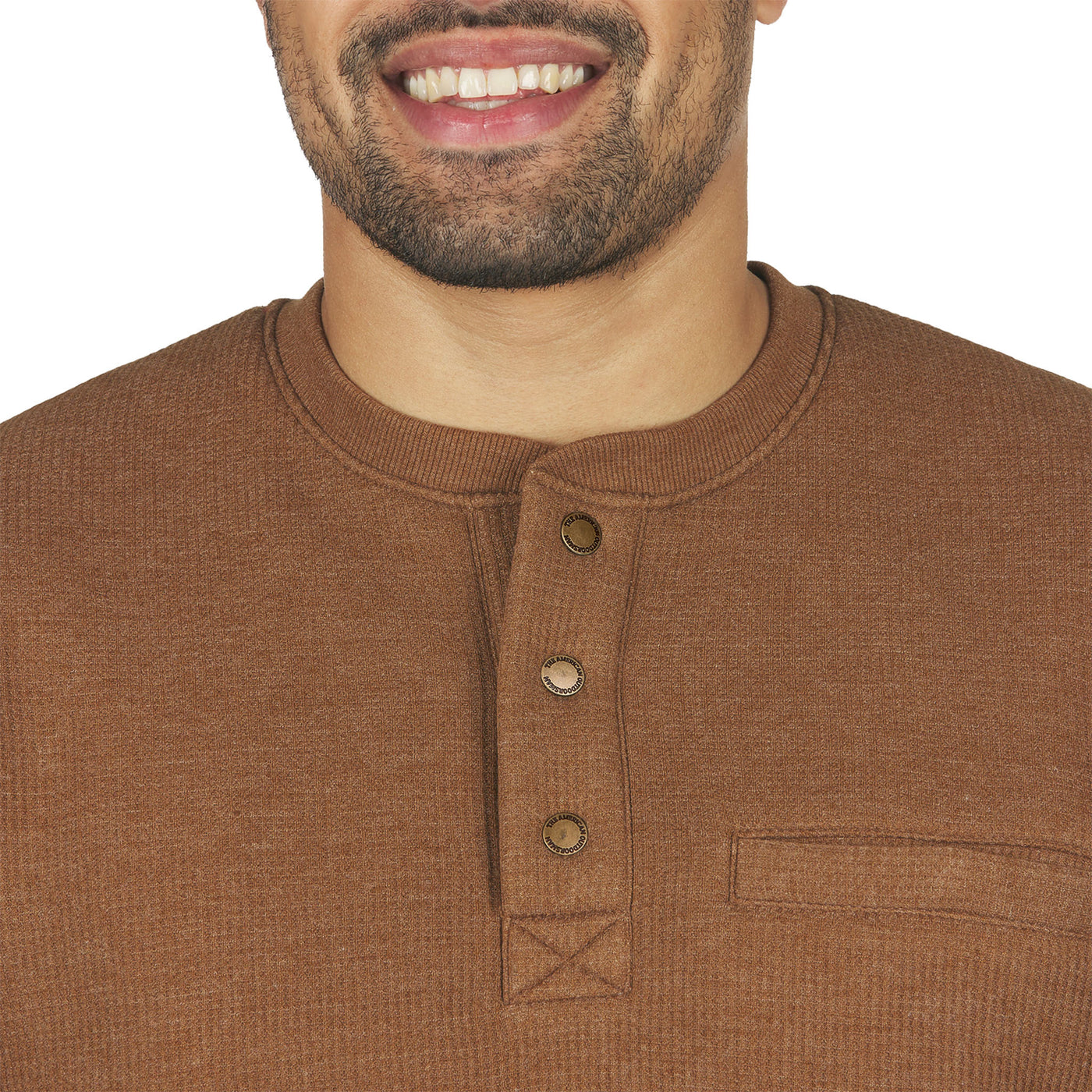 Thermal Henley Shirt Bonded to Faux Sherpa Lining – Stanley Workwear