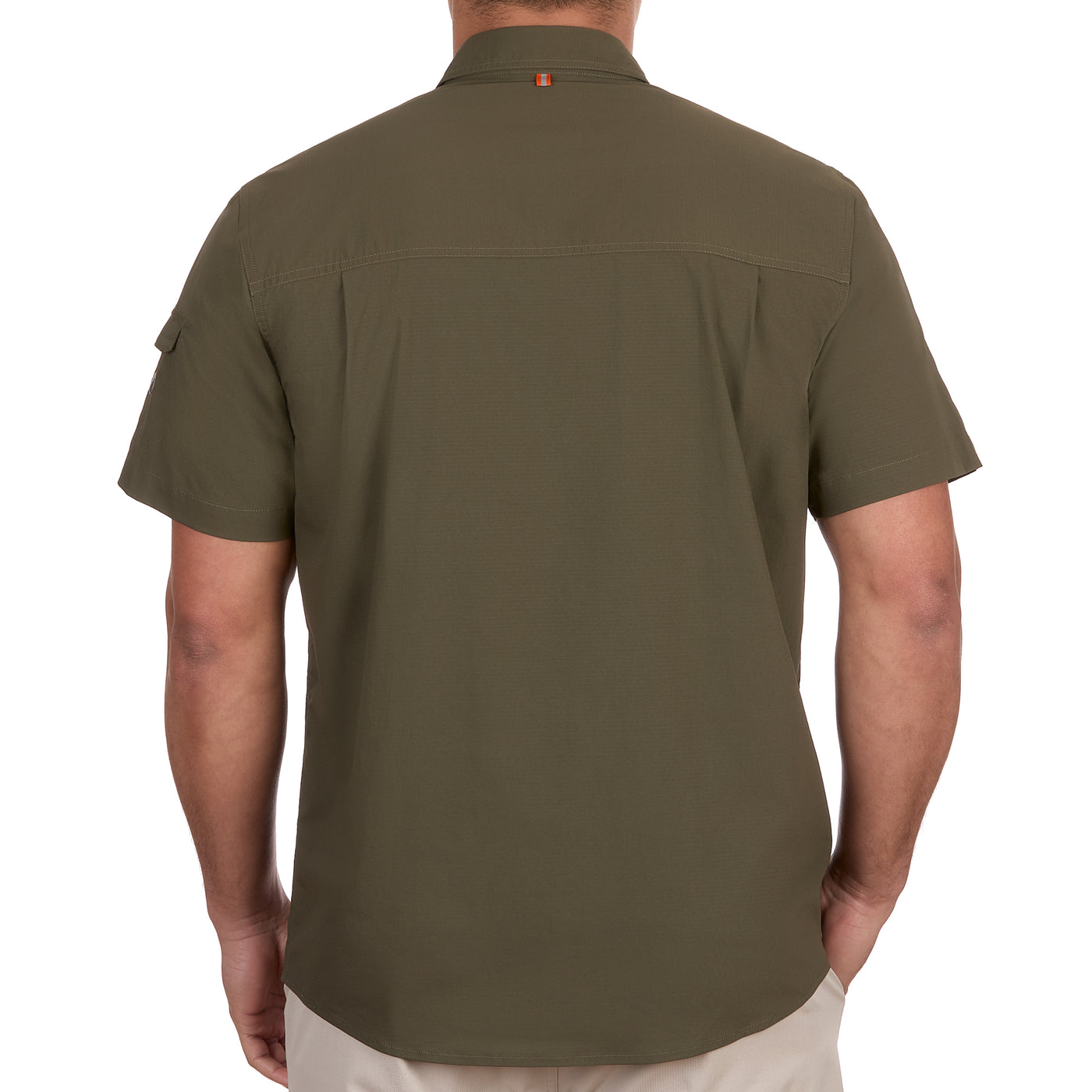 Blackfoot River Short Sleeve Fishing Shirt for lake bass ocean pier boat fishing shirt with waterproof pocket - The American Outdoorsman