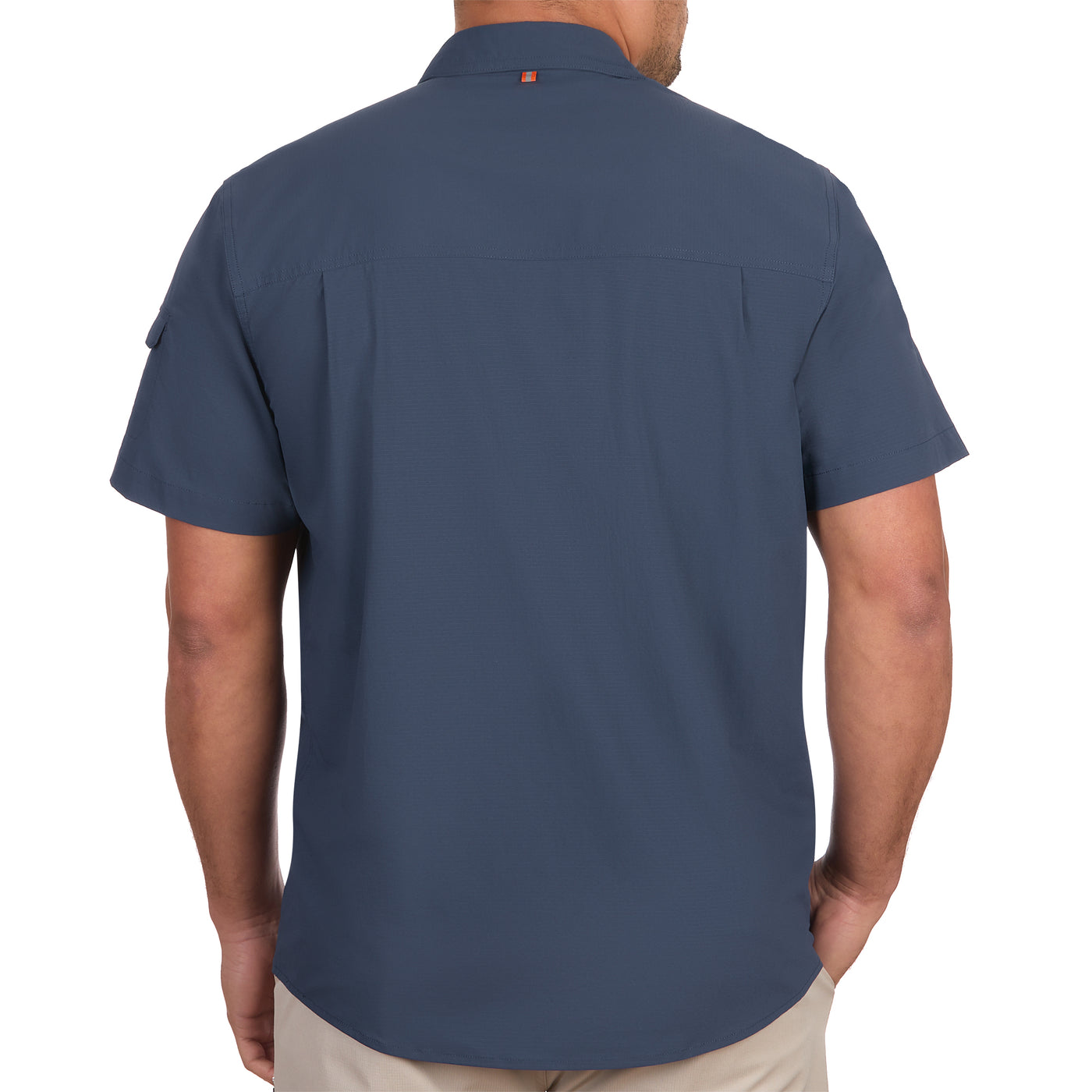 The American Outdoorsman Shirt Mens XL Red Short Sleeve Fishing Fisherman  NEW