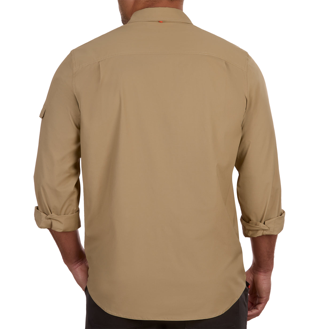 The American Outdoorsman Blackfoot River Long Sleeve Fishing Shirt - UPF 30 Protection Quick-Dry & Moisture-Wicking Fabric (Jungle Green, XL)