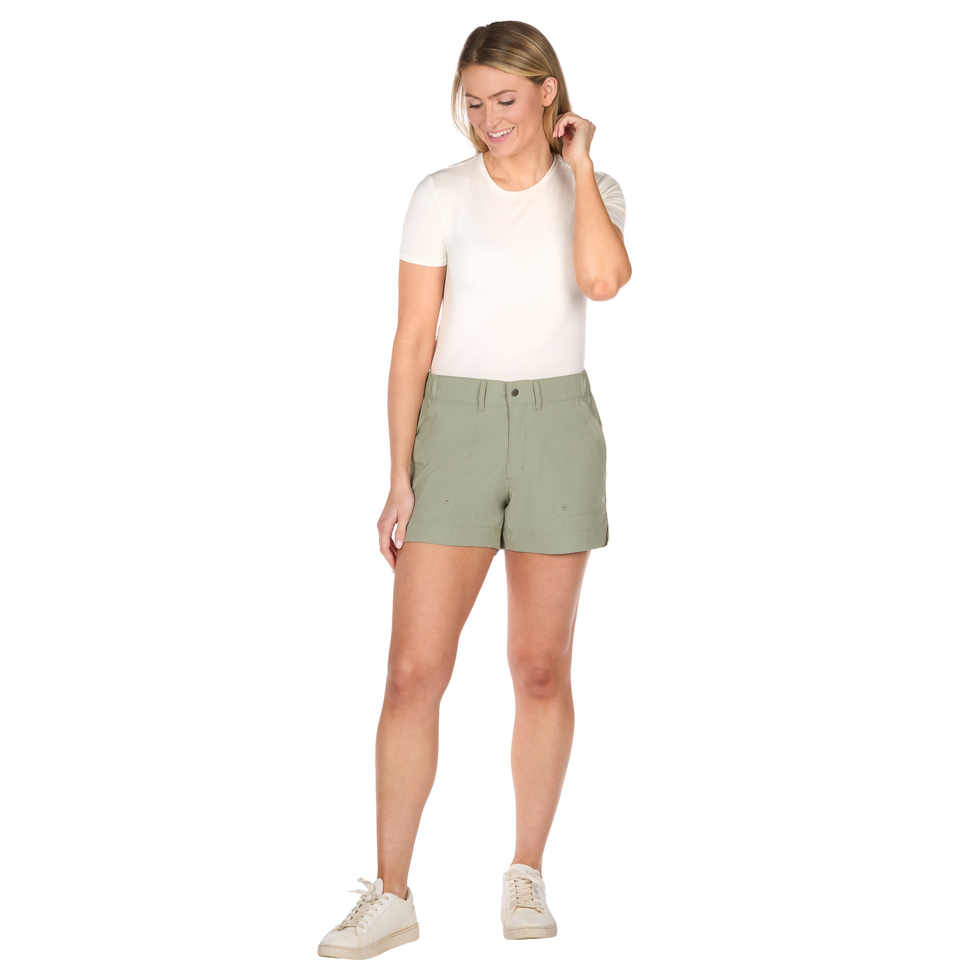 Women's Curved Hem 4" Shorts
