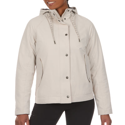 Women's Water Repellent Taslon Hooded Jacket
