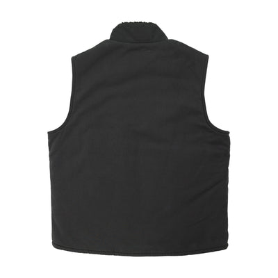 Solid Sherpa Lined Twill Vest