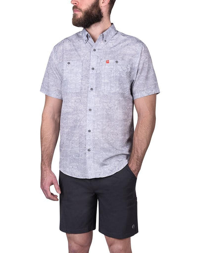 Hatteras Fishing Shirt - The American Outdoorsman #color_grey
